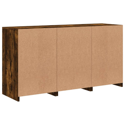 Senkki LED-valoilla savutammi 123x37x67 cm