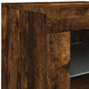 Senkki LED-valoilla savutammi 123x37x67 cm