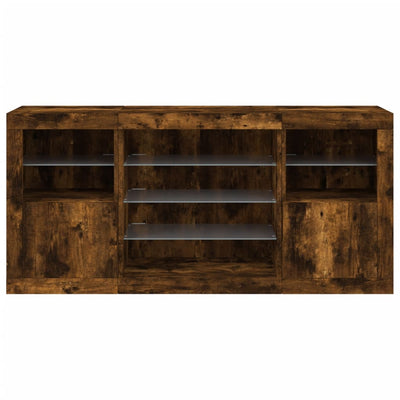 Senkki LED-valoilla savutammi 142,5x37x67 cm