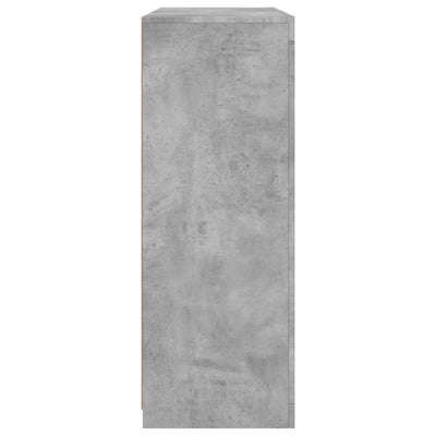 Senkit LED-valoilla 3 kpl betoninharmaa tekninen puu