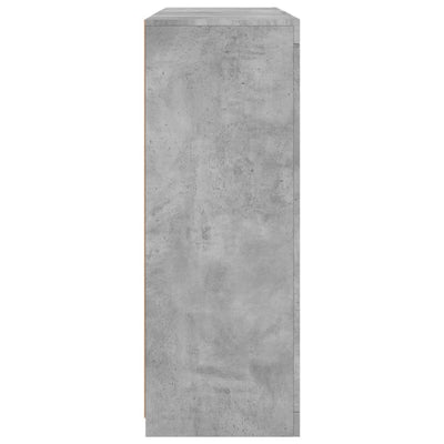 Senkit LED-valoilla 3 kpl betoninharmaa tekninen puu