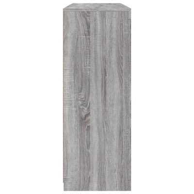 Senkit LED-valoilla 3 kpl harmaa Sonoma tekninen puu