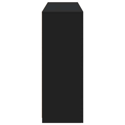 Senkit LED-valoilla 3 kpl musta tekninen puu