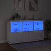 Senkki LED-valoilla valkoinen 181,5x37x100 cm