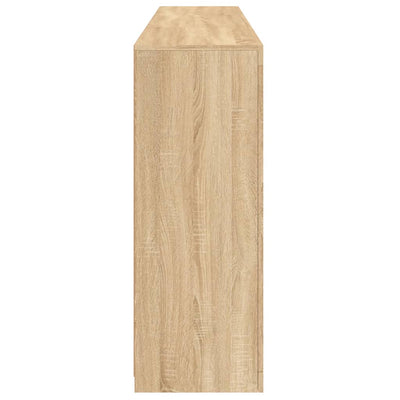 Sonoma-tammi senkki led-valoilla Yosca 181,5x37x100cm