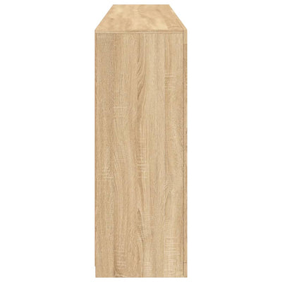 Sonoma tammi senkki led-valoilla Plutina 181,5x37x100cm