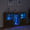 Senkki LED-valoilla savutammi 181,5x37x100 cm