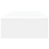 TV-tasot LED-valoilla 2 kpl valkoinen 60x35x15,5 cm