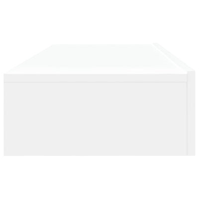 TV-tasot LED-valoilla 2 kpl valkoinen 60x35x15,5 cm