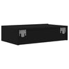TV-taso LED-valoilla musta 60x35x15,5 cm
