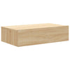 TV-taso LED-valoilla Sonoma-tammi 60x35x15,5 cm