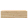 TV-taso LED-valoilla Sonoma-tammi 60x35x15,5 cm