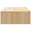 TV-taso LED-valoilla Sonoma-tammi 60x35x15,5 cm