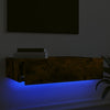TV-taso LED-valoilla savutammi 60x35x15,5 cm