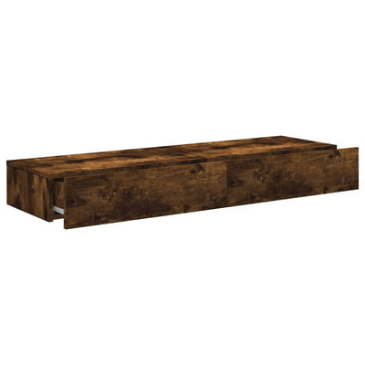 TV-tasot LED-valoilla 2 kpl savutammi 60x35x15,5 cm