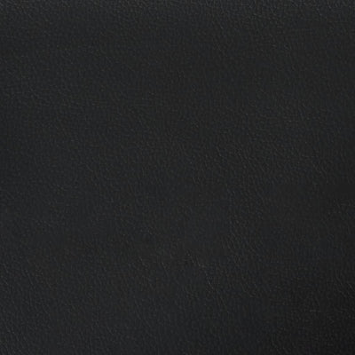 Musta pehmustettu sängynpääty Chirica 90cm (keinonahka)