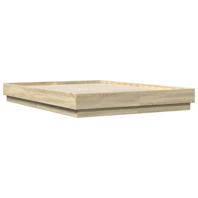 Sängynrunko Sonoma-tammi 150x200 cm tekninen puu