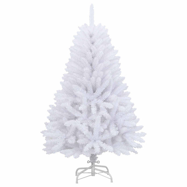 Tekojoulukuusi Valkoinen 80 x 80 x 150 cm PVC ja metalli