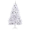 Tekojoulukuusi Valkoinen 106 x 106 x 210 cm PVC ja metalli