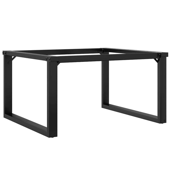 Sohvapöydän jalat O-muoto 70x60x43 cm terästä