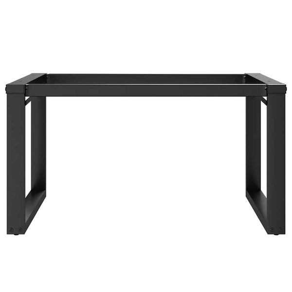 Sohvapöydän jalat O-muoto 70x60x43 cm terästä
