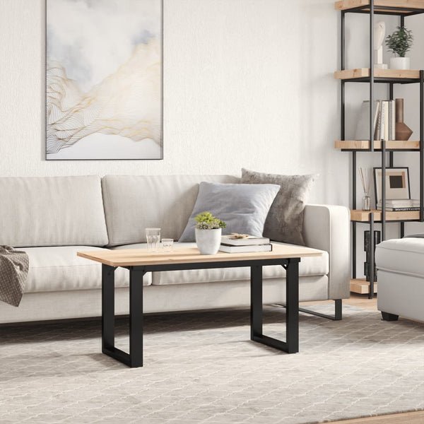 Sohvapöydän jalat O-muoto 70x30x43 cm terästä