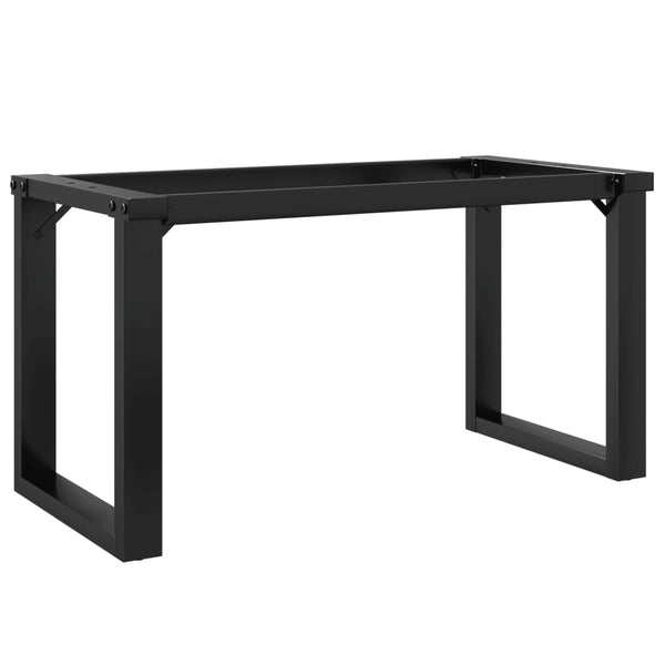 Sohvapöydän jalat O-muoto 70x30x43 cm terästä