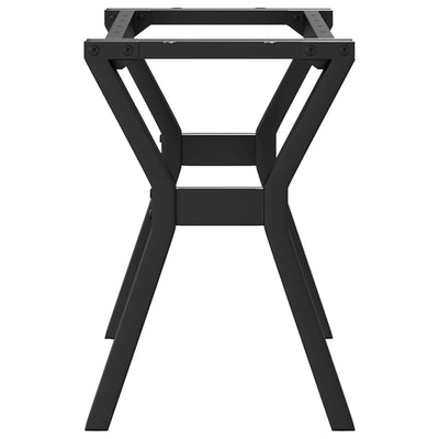 Sohvapöydän jalat Y-muoto 70x30x43 cm valurauta