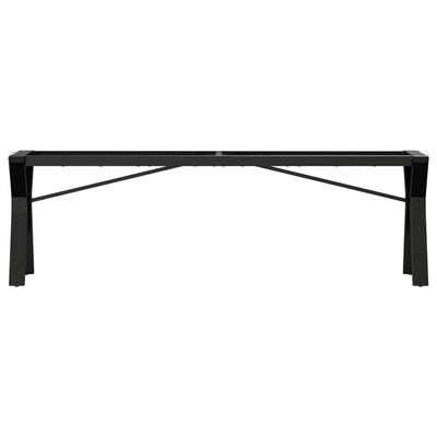 Sohvapöydän jalat Y-muoto 140x30x43 cm valurauta