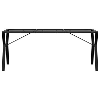 Ruokapöydän jalat Y-muoto 180x80x73 cm valurauta