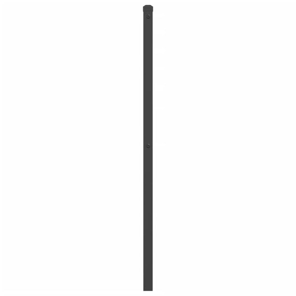 Metallinen vaihtopääty musta 140 cm