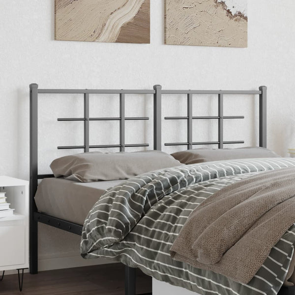 Metallinen vaihtopääty musta 140 cm