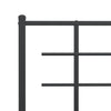 Metallinen vaihtopääty musta 150 cm