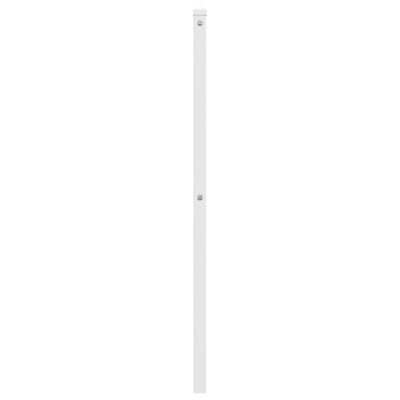 Valkoinen metallinen sängynpääty Stoeana 100cm