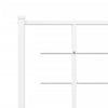 Valkoinen metallinen sängynpääty Stoeana 200cm