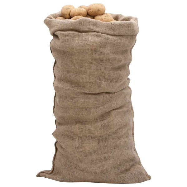 Juuttisäkit 10 kpl 65x135 cm 100% Juutti 220 gsm