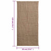Juuttisäkit 10 kpl 65x135 cm 100% Juutti 220 gsm