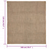 Juuttisäkit 5 kpl 100x110 cm 100 % juuttia 220 gsm