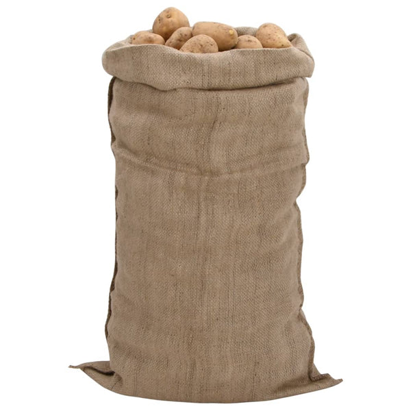 Juuttisäkit 5 kpl 65x135 cm 100% Juutti 340 gsm