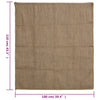 Juuttisäkit 10 kpl 100x110 cm 100 % juuttia 340 gsm