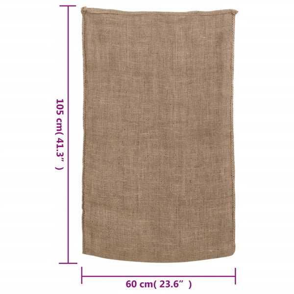 Juuttisäkit 30 kpl 60x105 cm 100% Juutti 220 gsm