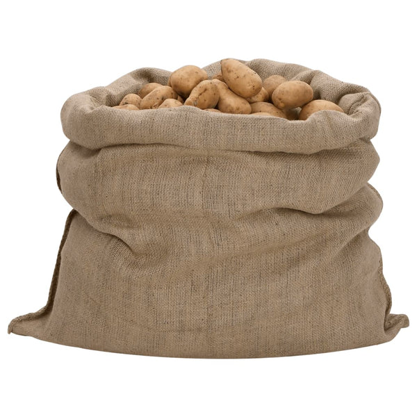 Juuttisäkit 30 kpl 100x110 cm 100% Juutti 340 gsm