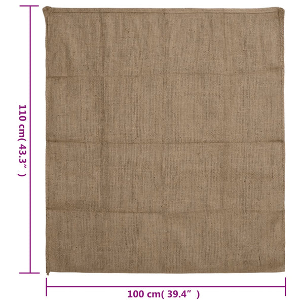 Juuttisäkit 30 kpl 100x110 cm 100% Juutti 340 gsm