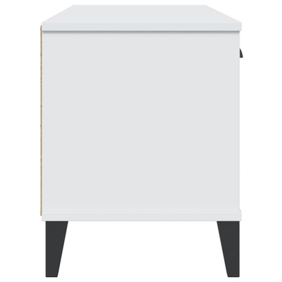 Valkoinen kenkäpenkki viken Obrenia 106x35x45cm (mänty)