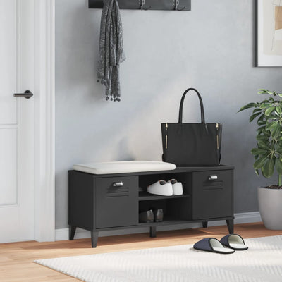 Musta kenkäpenkki viken Obrenia 106x35x45cm (mänty)