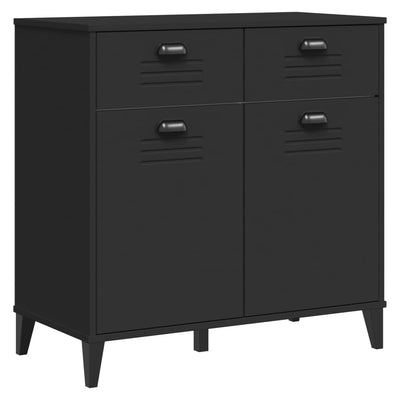 Senkki VIKEN musta 80x40x80 cm tekninen puu
