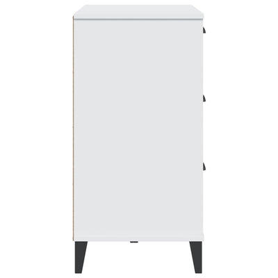 Valkoinen senkki viken Dache 80x40x80cm (puinen)