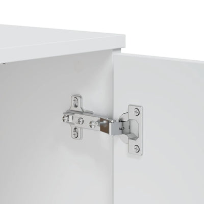 Valkoinen senkki viken Dache 80x40x80cm (puinen)