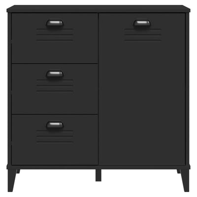 Senkki VIKEN musta 80x40x80 cm tekninen puu