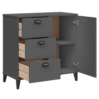 Senkki VIKEN antrasiitin harmaa 80x40x80 cm tekninen puu
